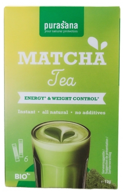 Purasana Matcha Čaj Bio 6 Palčk