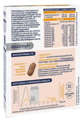 Alvityl Assimyl+ Vitālitāte 30 tabletes