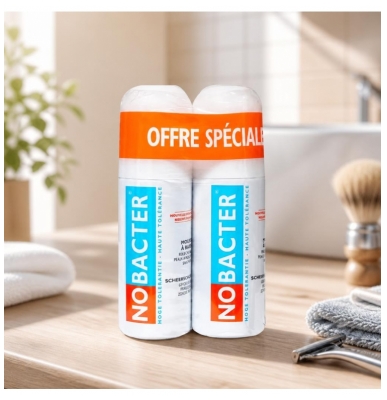 Nobacter Schiuma da Barba ad Alta Tolleranza 2 x 150 ml
