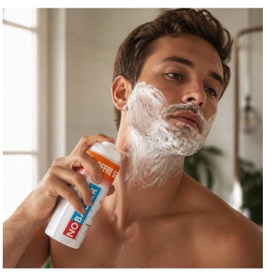 Nobacter Spumă de Ras Toleranță Ridicată Set de 2 x 150 ml
