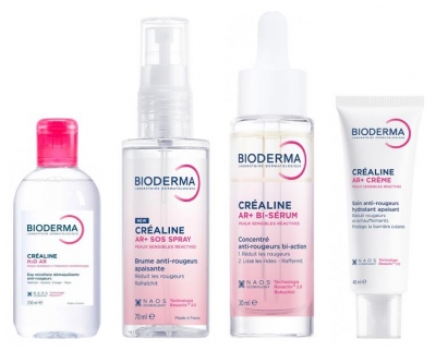 Bioderma Créaline Routine Apaisante Anti-Rougeurs