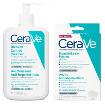 CeraVe Blemish Control Routine for Acne-Prone Skin
