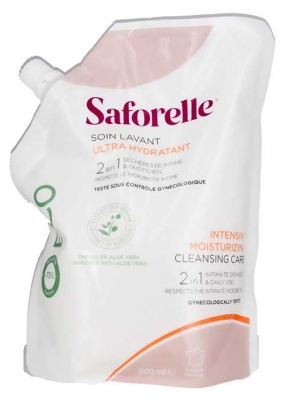 Saforelle Ultra vlažilno čistilno sredstvo v ponovnem polnjenju 400 ml