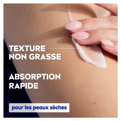 Nivea Lait Corps Hydratant Douceur 72H Peaux Sèches 400 ml