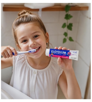 Elgydium Kids Żel do Zębów Przeciw Próchnicy dla Dzieci 3-6 Lat 50 ml