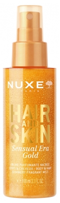 Nuxe Hair And Skin Sensual Era Gold Brume Parfumante Nacrée Corps et Cheveux 100 ml