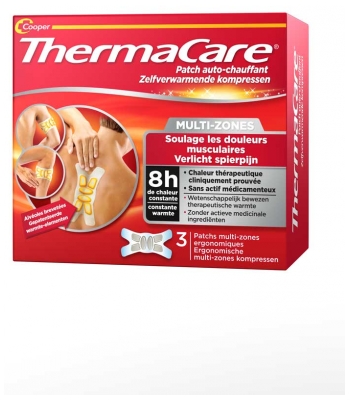 ThermaCare Patch Auto-Chauffant Multi-Zones 8H 3 Patchs