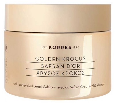 Korres Golden Krocus Safran D'Or Crème Repulpante Hydra-Comblante 50 ml
