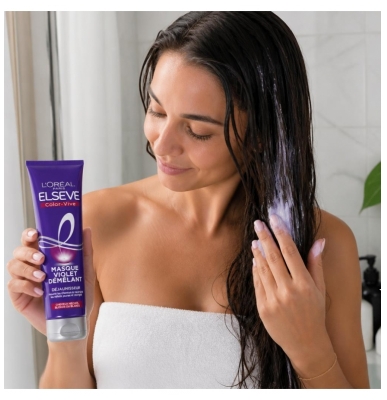 L'Oréal Paris Elseve Color Vive Violeta Matu Maska Izķemmēšanai un Atvaicēšanai 150ml