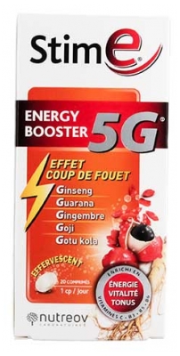 Nutreov Stim E Energy Booster 5G 20 Comprimés Effervescents