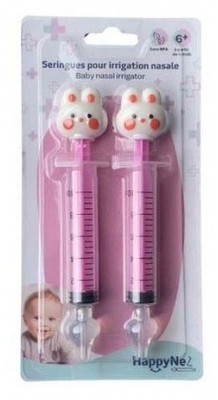 Stentil Seringues pour Lavage Nasal par Irrigation Modèle Animal 2 Seringues - Modèle : Lapins
