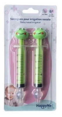 Stentil Seringues pour Lavage Nasal par Irrigation Modèle Animal 2 Seringues - Modèle : Grenouilles