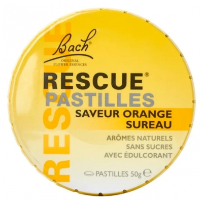 Rescue Bach Lozenges Orange Elderberry Flavour 50g