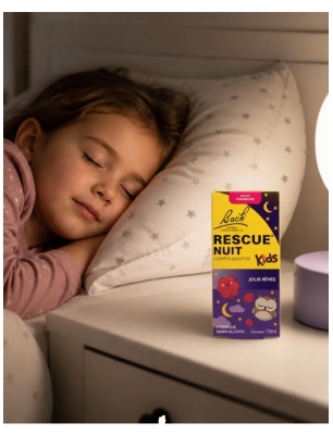 Rescue Noapte Bach Kids Picurător Zmeură 10 ml
