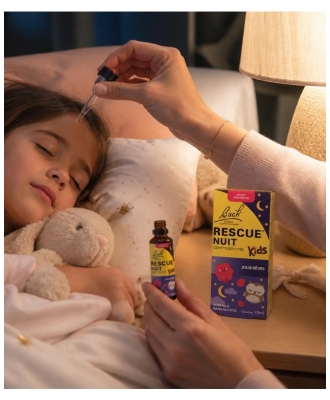 Rescue Nuit Bach Kids Lašintuvai Aviečių 10 ml