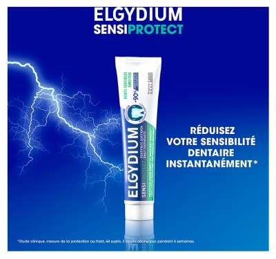 Elgydium Sensiprotect Dentifrice Dents Sensibles 75 ml