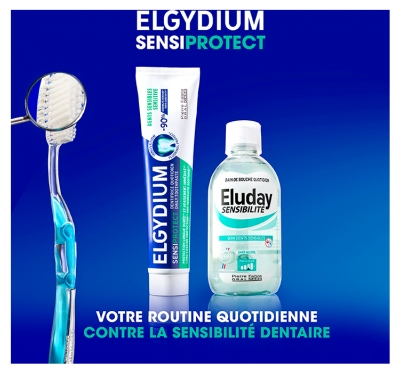 Elgydium Sensiprotect Dentifrice Dents Sensibles 75 ml