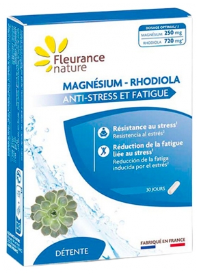 Fleurance Nature Magnézija - Rodiola 30 tabletes