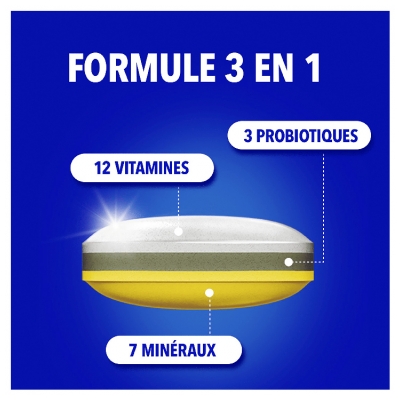 Bion 3 Énergie 50+ & Équilibre Intestinal 60 Comprimés