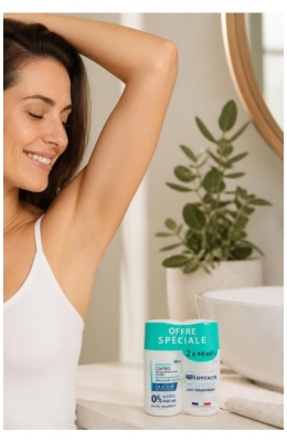 Ducray Hidrosis Control Roll-On Antiperspirant Podpaží Balení 2 x 40 ml
