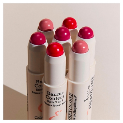 Embryolisse Secret de Maquilleurs Balsam Culoare Stick 3în1 2,5 g - Tentă: Ro?u intens