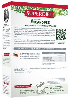 Superdiet Harpagophytum Bio 20 Ampulės