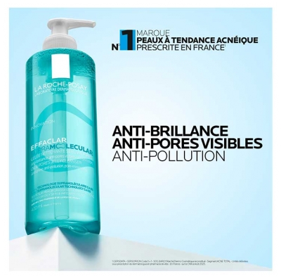 La Roche-Posay Effaclar Supramolecular Gelée Nettoyante Sébum & Pores 400 ml