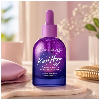 Les Secrets de Loly Kurl Hero Night Sérum Réparateur Nocturne 50 ml