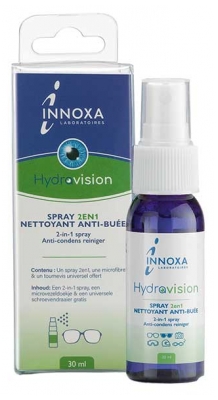 Laboratorul Innoxa Spray 2în1 Hydravision de Curățare și Anti-Aburire 30 ml