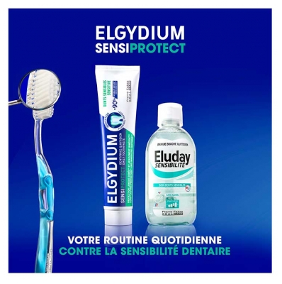 Elgydium Sensiprotect Dentifrice Dents Sensibles 75 ml