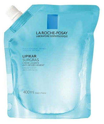 La Roche-Posay Lipikar Surgras Anti-Tørhed Vaskegel Øko-Genopfyldning 400 ml