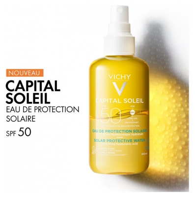 Vichy Capital Soleil Eau de Protection Solaire Hydratante SPF50 200 ml