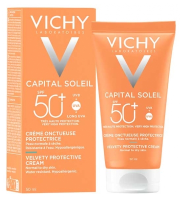Vichy Capital Soleil Kreminė apsauga nuo saulės SPF50+ 50 ml