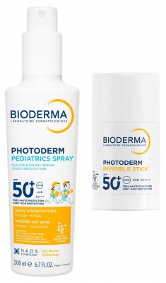 Bioderma Photoderm Routine Pediatrics Spray 200 ml + Invisible Stick 15 g