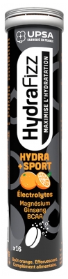 UPSA Hydrafizz Hydra+Sport 16 Poretablettia