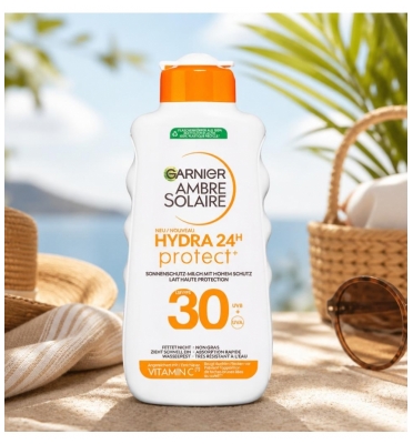 Garnier Ambre Solaire Hydra 24H Protect Mælk SPF30 175 ml