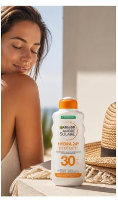 Garnier Ambre Solaire Hydra 24H Protect Mælk SPF30 175 ml