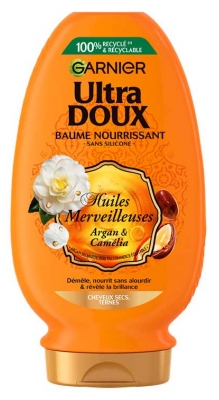 Garnier Ultra Doux Maitinantis Balzamas Sausiems ir Nuobodiems Plaukams 360 ml