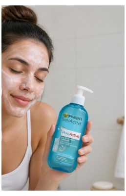 Garnier PureActive Reinigende Gel Anti Smetten 200 ml