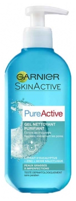 Garnier PureActive Reinigende Gel Anti Smetten 200 ml