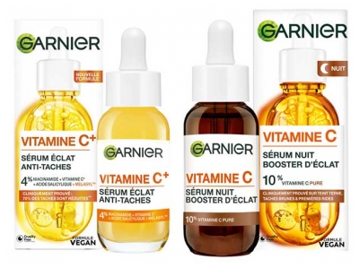 Garnier SkinActive Vitamin C Anti-Spot Radiance Serum 30 ml + Vitamin C Night Radiance Booster Serum 30 ml