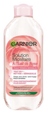 Garnier SkinActive Mizellenlösung All in 1 Rosenwasser 400 ml