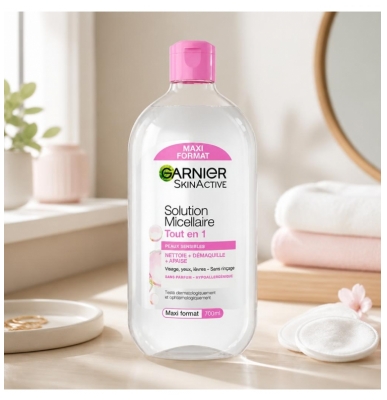Garnier SkinActive Micelinis Vanduo Viskas Viename Jautriai Odai 700 ml