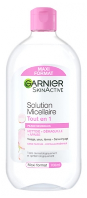Garnier SkinActive Micelinis Vanduo Viskas Viename Jautriai Odai 700 ml