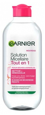 Garnier SkinActive All-in-1 Micellaire Oplossing Droge en Gevoelige Huid 400 ml