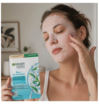 Garnier PureActive BHA + Niacinamid Anti-Imperfection Tissue Mask 23 ml