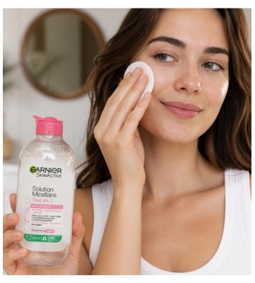Garnier SkinActive Solución Micelar Todo en 1 Pieles Sensibles 400 ml