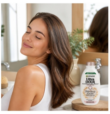 Garnier Shampoo Lenitivo Ultra Delicato per Capelli e Cuoio Capelluto Delicati 400 ml