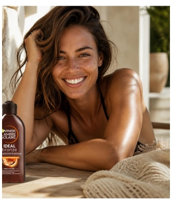 Garnier Ambre Solaire Ideal Bronze Kaunistava Rusketusöljy 200 ml