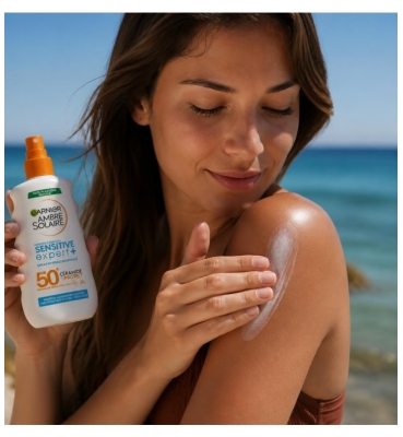 Garnier Ambre Solaire Sensitive Expert+ Aurinkosuihke SPF50+ 150 ml